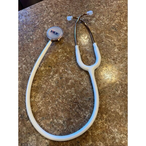 MDF instruments dual head stethoscope rose gold/white - Picture 1 of 4